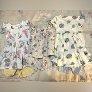 6 Piece Toddler Size 4T Colorful Play Sets